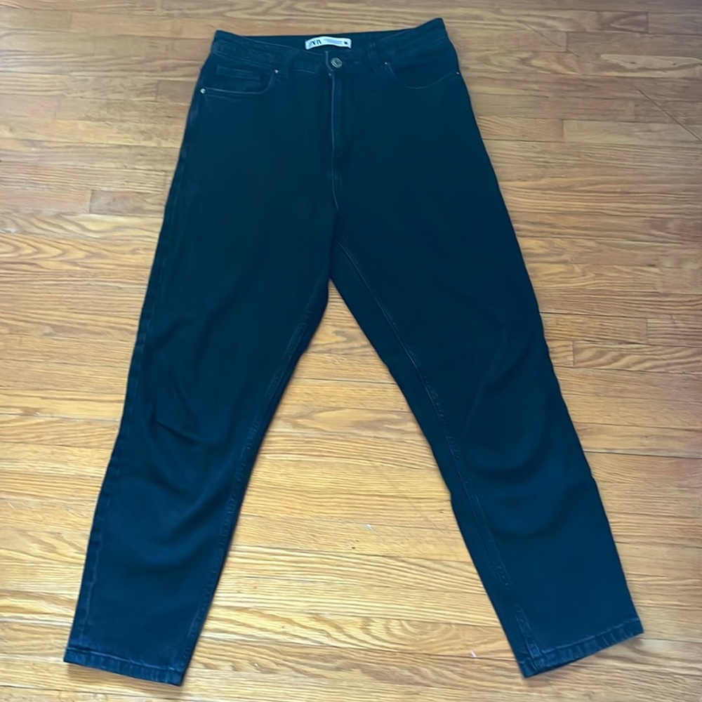 Zara High Waist Mom Jean